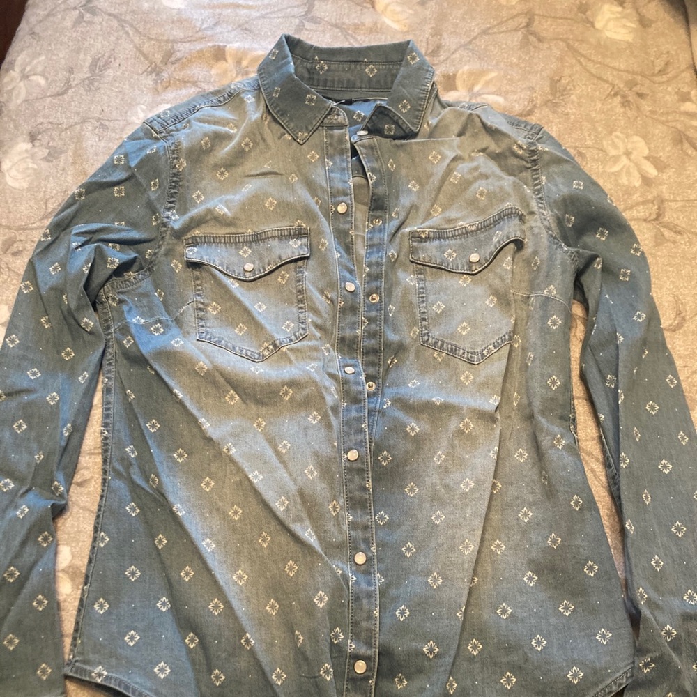 Denim top
